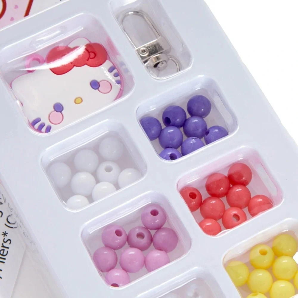 Hello Kitty Friends Sweethearts DIY Phone Keychain Beaded Craft Kit Sanrio NIB